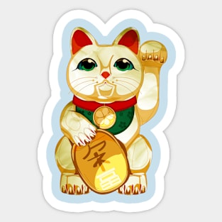 maneki neko Sticker